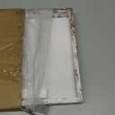 Califortree 11x14 Shadow Box Frame with Soft Linen Back - Metal Push Pins Included, Memory Large Shadow Box Display Case for Bouquet Awards Medals Wedding Photos and More, Rustic White