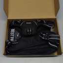 Heavy Duty Tactical Dog Harness for Medium Dogs, No Pull Adjustable Pet Harness Reflective Service Training Easy Control Pet Vest Military K9 Working Dog Harnesses- Medium, Black