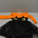 Magic Park Baby Girls Halloween Cat Dress Outfits - Toddler Girl Pumpkin Dresses for Kids, Size 18-24M