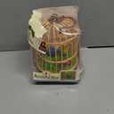 HWD Voice-Activated Induction Birds Birdcage Toy, Talking Chirping Fluttering Parrot Birds Toys Gifts for Baby Toddler Kids Children (B)