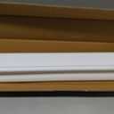 ShadesU Cordless Zebra Blinds – Light Filtering Dual-Layer Window Shades for Privacy (White Color) (Maximum Height 72") (Width 26.5")