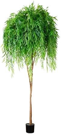 Nearly Natural 9ft. Willow Artificial Tree (Real Touch)