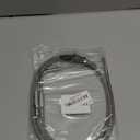 Mofun Extended Length 42" Throttle Cable and Idle Cable Kit Stainless Steel Compatible with Harley Sportster XL 883 1200 Dyna Softail Chrome