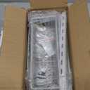 12 Inch Wide Narrow Over The Door Pantry Organizer, Pantry Organization and Storage, 6-Tier Metal Hanging Deep Basket Wall Spice Rack Seasoning Shelves, Home & Kitchen Essentials, White