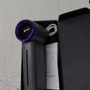 Portable Misting Fan - Mini Handheld Fan - 5000mAh Rechargeable Personal Mister Fans with Digital Display, 1-199 Speeds Adjustable, Birthday Gifts for Women Men Travel/Outdoor/Home/Office (Grey)