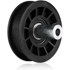 Flat Idler Pulley 179114 Fit for Husqvarna, Fit for Craftsman 532179114 Yth2448 CTH192 CTH2038 CTH182T, Fit for AYP 2001 and Newer Mowers