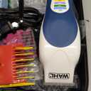 Wahl Clipper USA Color Pro Complete Haircutting Kit with Easy Color Coded Guide Combs - Corded Clipper for Hair Clipping & Grooming Men, Women, & Children - Model 79300-1001M