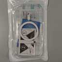 FNTCASE for iPhone 15 Case Clear: iPhone 14/13 Case Magnetic Phone Cases with Screen Protector Compatible with Magsafe Slim Anti Yellowing Rugged Protective Transparent Cell Cover (A-Clear)