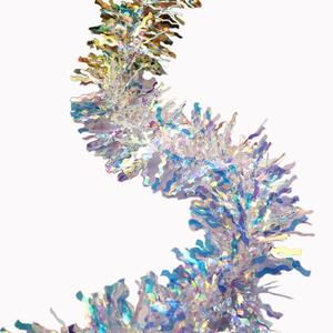 Shappy 90 ft 6 Rolls 
Shiny Iridescent Foil Decorations for Christmas Tree, Wedding Birthday Party Supplies, New Year Holiday Parties, Indoor Hanging Home Decor