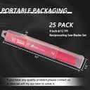 Stud and Nail sawzall Blades,9 Inch 6/12 TPI Reciprocating Saw Blades,Bi-Metal sawzall Blades Nail Embedded Wood(25 -Pack)