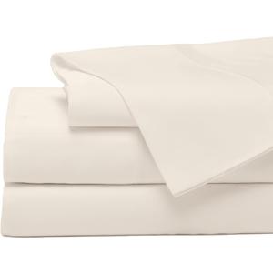 Cozy Earth Luxury Bed Sheet Set - 100% Viscose from Bamboo Fabric, Ultra-Soft & Breathable, Fits Regular & Deep Pocket Mattresses up to 20" - 4 Pieces Full Sheet Set Oat (Cream)