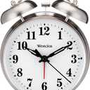 Westclox -Big Ben Twin Bell Alarm Clock | Loud Alarm Clock for Heavy Sleepers | Battery Operated Metal Clock with Backlight for Bedside Table, Bedroom, Kids Room, Desk (Silver, 4")
Westclox -Big Ben Twin Bell Alarm Clock | Loud Alarm Clock for Heavy Sleepers | Battery Operated Metal Clock with Backlight for Bedside Table, Bedroom, Kids Room, Desk (Silver, 4")