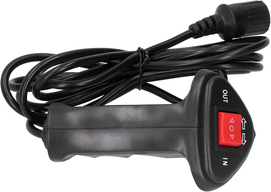 3 Prong Win Universal Electric Winch Remote Control Controller With 9.2Ft Cable For Car Off Road Vehicle