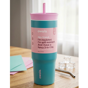 Owala Tumbler Kids Stainless Steel Water Bottle 24 oz