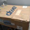 Drive Medical Rollator Walker with Seat - Stable Mobility Support - Height Adjustable - Durable Steel Frame Construction - Smooth 7.5" Wheels - Foldable Frame - 350 Lb Limit - Red