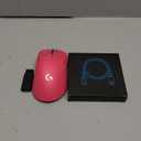 Logitech G PRO X Superlight 2 Wireless Gaming Mouse, 60g Pro-Grade with 5 Programmable Buttons, 44k DPI Sensor, 8kHz Report Rate, USB-C Charging for PC/Mac - Magenta