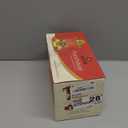 Satvik 8 Inch Kanchdeep Akhand Diya with Chimney Glass Diwali Pooja Decoration Decorative Brass Oil Lamp Whole Night Dia for Deepawali.Outdoor Mandir Housewarming Return Gift (Super Large.)