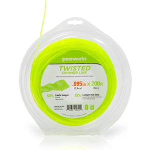 Greenworks 0.095" 200-Foot Twisted String Trimmer Line