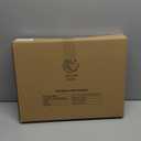 12"x16" Clear Acrylic Serving Tray with Golden Handles, Sturdy Huge Capacity Acrylic Tray for Coffee, Juice, Kitchen and Desk Organizer, Storage Tray (12"x16")