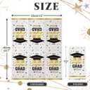 2026 Graduation Party Decorations, 50 Pack Dinner Napkins for Congratulation Party Decor Supplies, Disposable Paper Cocktail Napkins for College High School PhD Nurse Law School Graduations