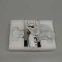 Privacy Door Knobs InteriorPolished Chrome Door Knobs with Lock, Door Handles for Bedroom Bathroom