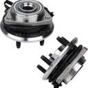 KUSATEC 513270 Front 2PCS Wheel Bearing and Hub Assembly Compatible with Jeep Liberty 2008 2009 2010 2011 2012, Dodge Nitro 2007-2011, 5 Lug w/ABS