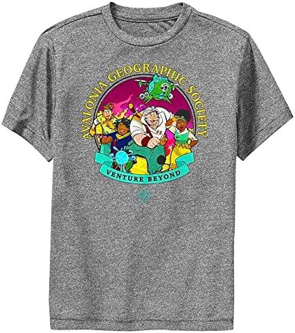 Disney Strange World Vintage Group Boys Short Sleeve Tee Shirt, L