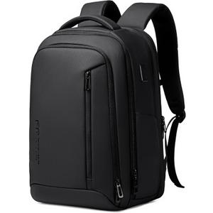 Fenree.geer Business Travel Backpack for Men, Expandable Water Resistant 17 Inch Laptop Backpack with USB Port, Black Computer Backpack for College/Work