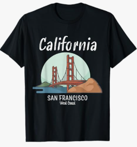 Vintage California Republic T-shirt San Francisco Home State T-Shirt L