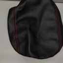 DEYTOP Center Console Cover for Jeep Wrangler JL JLU 2026 2018-2025 Armrest Cover for Jeep Gladiator JT 2020-2026 Car Cushion Protector Pad for JL&JT (NOT for JK/JKU)(Black with Red Stitches)