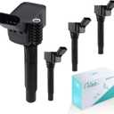 AULINK 4PCS UF716 Ignition Coil Pack For Audi A3 A4 A5 A6 A8 TT(Quattro) Q3 Q5 Q7 Q8 RS3 RS5 S3 S4 S5 S7 Volkswagen/VW Arteon Atlas Beetle Golf Passat Jetta 1.8L 2.0L L4 UF752