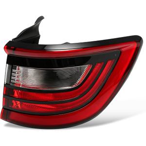 Passenger Side Outer Tail Light Assembly Compatible with 2014-2025 Durango Rear Brake Lamp Taillight 68272126AB CH2801206