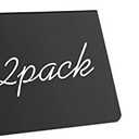 12 Pack 4"x3"Mini Chalkboard Signs for Chalk Sign for Food - Party - Buffet - Table Sign Chalkboard - Wedding - Bakery - Small