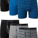 Hanes mens Underwear Boxer Briefs Pack, Cool & Breathable Cotton Moisture-wicking Underwear for Men, No Ride Up XL