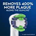 Oral-B Electric Toothbrush Replacement Brush Heads, Precision Clean, White, 1 Count + 1 Daily Clean White