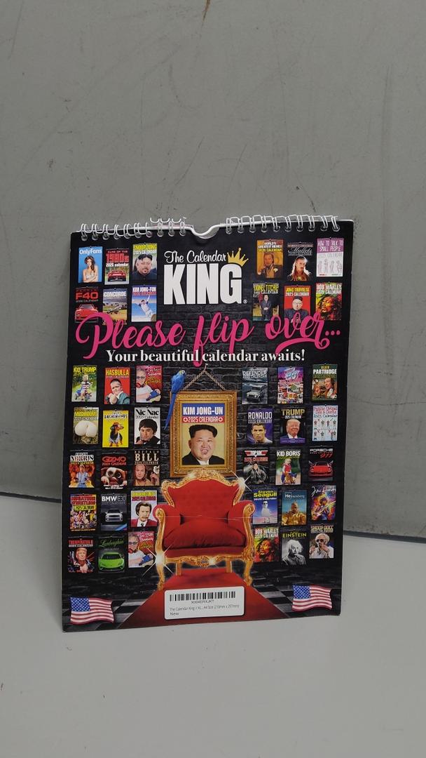 // Kim Jong-Un - 2025 Wall Calendar - A4 Size (210mm x 297mm)