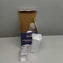 50 Pack 5oz Plastic Dessert Cups with Lids and Spoons