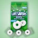 LIFE SAVERS Wint-O-Green Summer Candy Individually Wrapped Hard Mints, Party Size, 2.8 LB Bulk Bag (EXP 02/01/27)