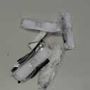 KONHAGO Blue Light Blocking Reading Glasses for Men, Half Frame Metal Readers Spring Hinge Eyeglasses Anti Eyestrain/Glare/UV