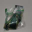 Vintage Green Wreath Bow - 20 * 11 Inch Golden Edged Velvet Tree Topper Ornament for Xmas, Winter, Home, Outdoor, Indoor, Party