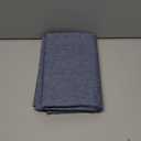 Veblandy Rectangle Tablecloth Linen Textured Waterproof & Stain Resistant Table Cloth Wrinkle Free Decorative Fabric Farmhouse Table Cover for Dining/Party/Buffet/Wedding, 52 x 70 Inch, Demin Blue