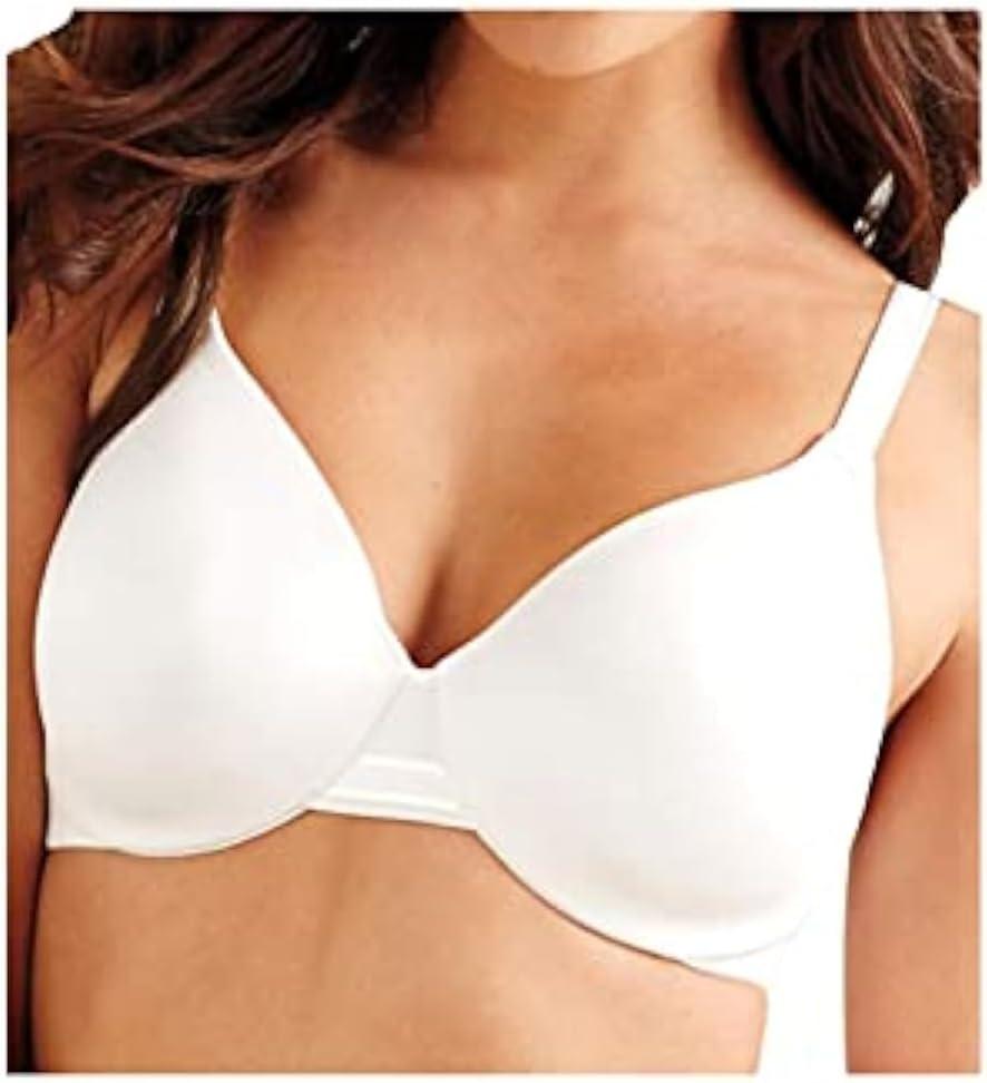 Bali Women's One U Underwire, Smoothing & Concealing Full-Coverage Bra, Df3w11 (38DD, White)
