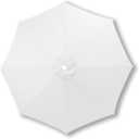 10ft/9ft/7.5ft Patio Umbrella Replacement Canopy for 6/8 Ribs, Outdoor Market Patio Table Umbrella Top Canopy Cover for Backyard Garden Courtyard Swimming Pool