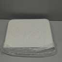 YUFIFAIRY Small Folding Camping Table, 2ft Portable Table with 3 Adjustable Heights, Aluminum Lightweight Foldable Picnic Table with Mesh Layer and Extension Legs for RV, BBQ and Indoor (Silver)