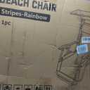 HOPERAN Zero Gravity Backpack Beach Chair for Adults with Canopy