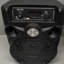 Audiobox ABX-82S Portable 8" PA Speaker with Stand, WaveSync Technology, Bluetooth, LED Lights, 1100W - Includes Microphone & USB Cable