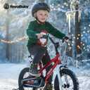 RoyalBaby Kids Bike Freestyle Classic 14 Inch Children Bicycle for Ages 3-10 Years Toddler to Big Kids, 14 Inch With Training Wheels