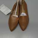 Amazon Essentials Women's Loafer Flat, Brown, Size 7,5