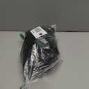 Haloumoning Girls Metallic Cargo Jogger Pants Kids Sparkly Hip Hop Dance Outfits High Waist Pants 5-14 Years (11-12 Years, Black)