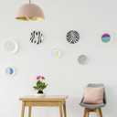 30 Pack Plate Hanger for Wall Upgraded Wall Plate Hangers with 30 Pieces Hooks Stainless Steel Wire Holders Compatible with Decorative Dishes(8 Inch)